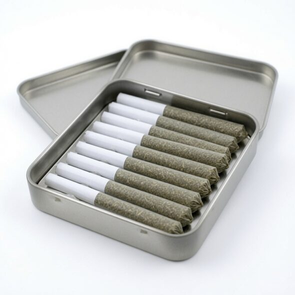 prerolls in tin can